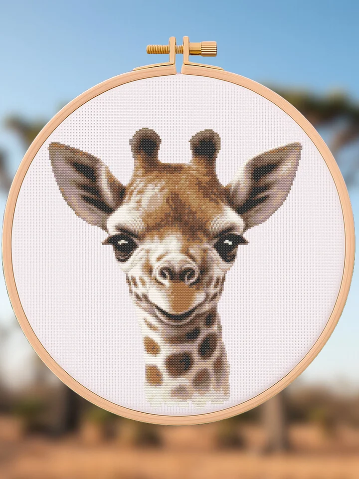 Baby Giraffe Cross Stitch Pattern product image (1)