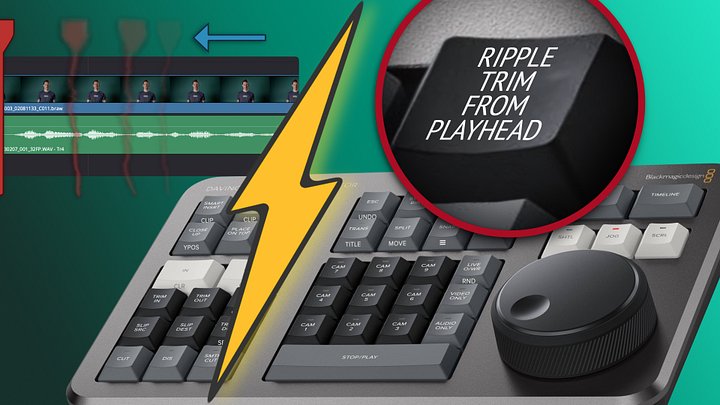 Automation Macro for Keyboard Maestro to Ripple Trim From Playhead on the Speed Editor product image (1)