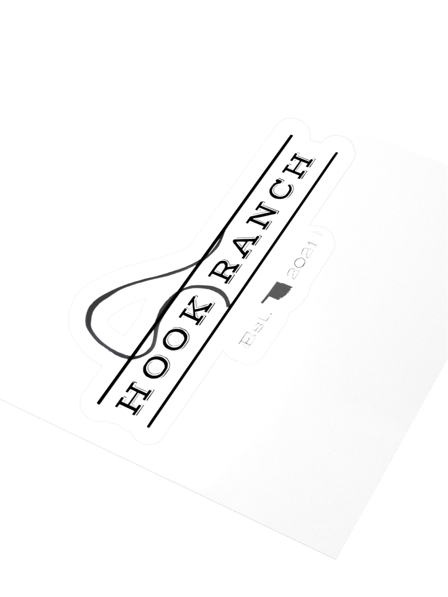 Top Hookster Kiss Cut Stickers product image (3)
