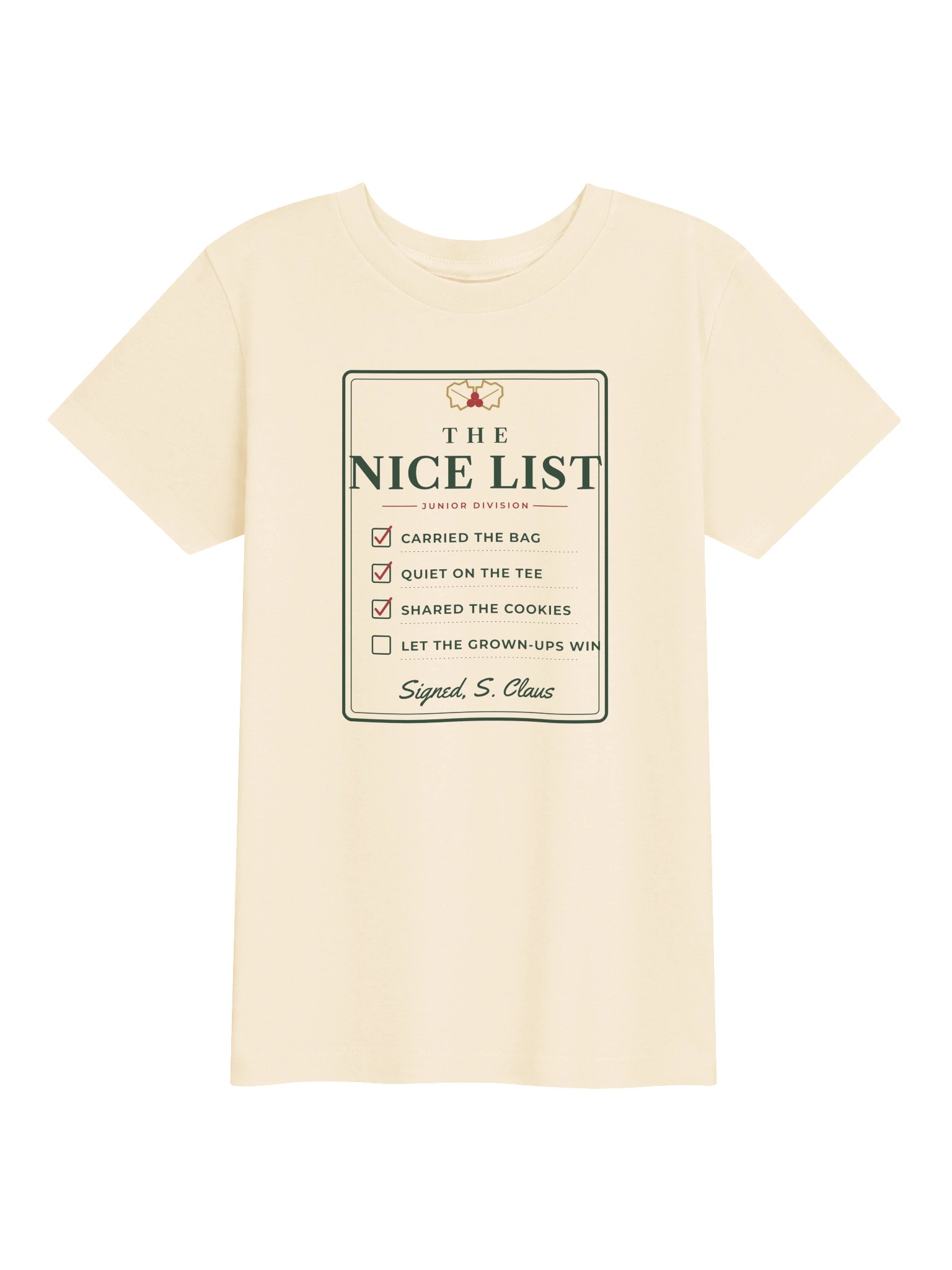 The Nice List Kids Tee product image (2)