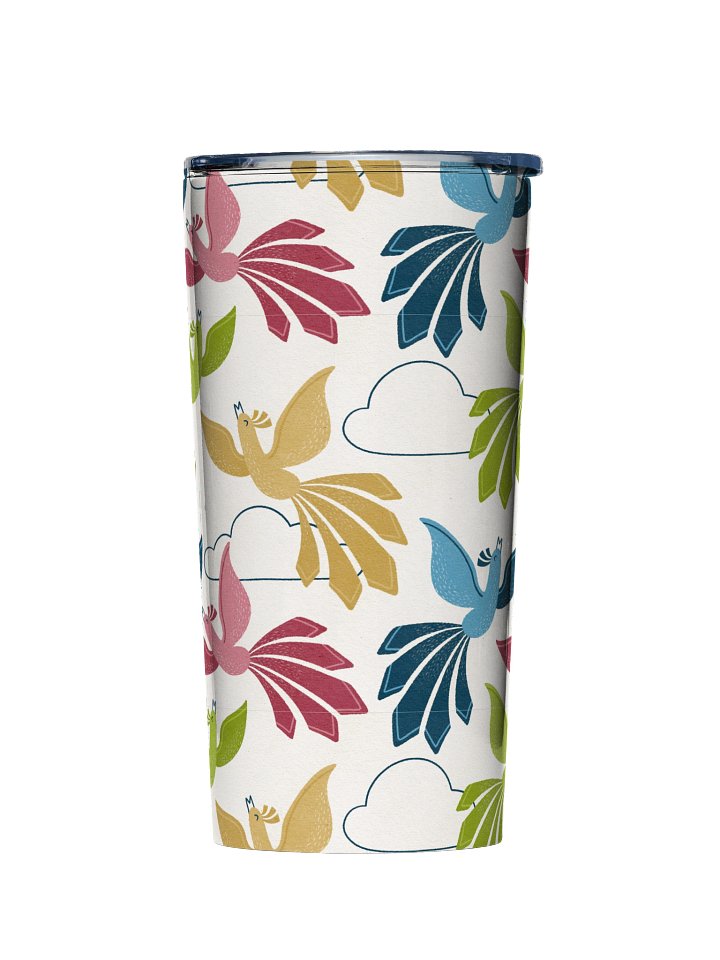Mid-Century Modern Firebirds 20oz Stainless Steel Tumbler product image (1)
