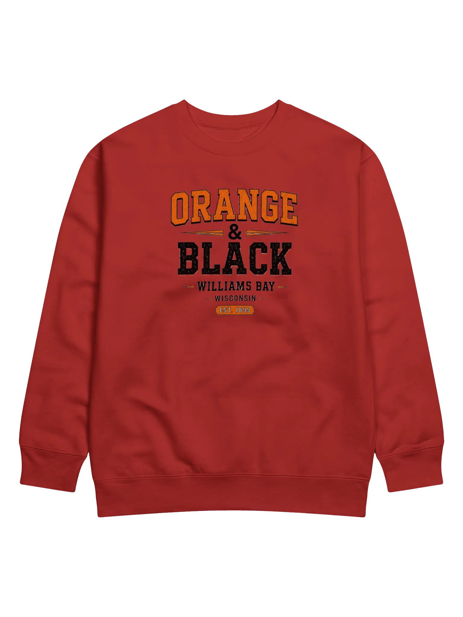 Orange & Black Crewneck product image (25)