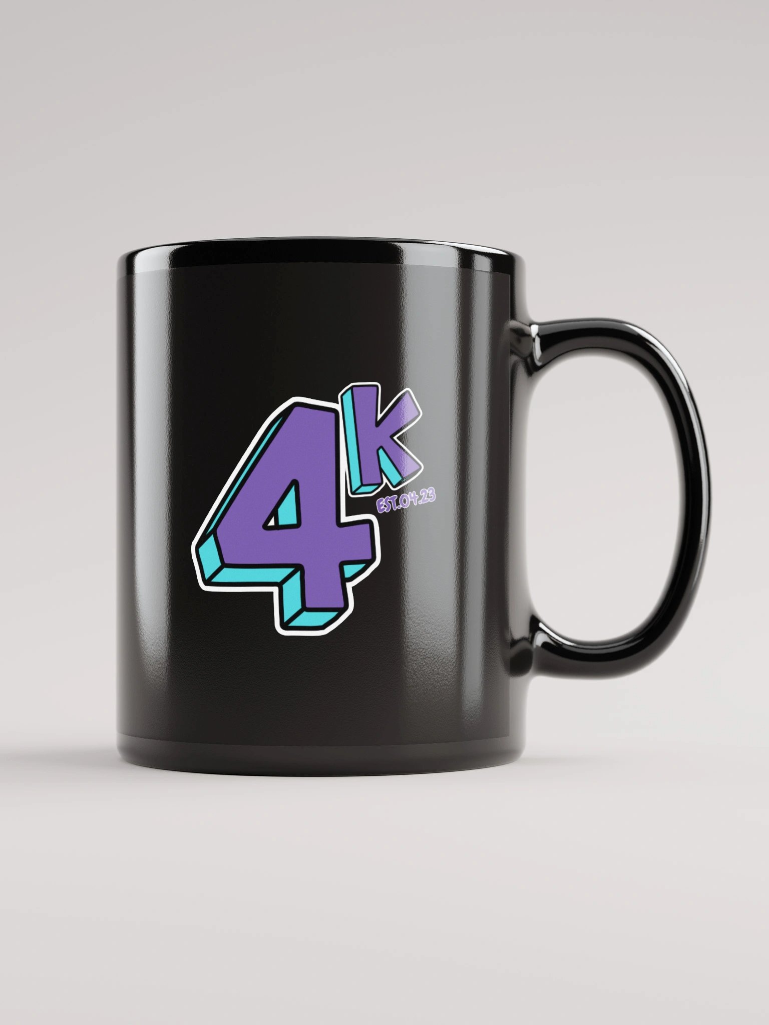 The 4k Collection Glossy Mug product image (1)