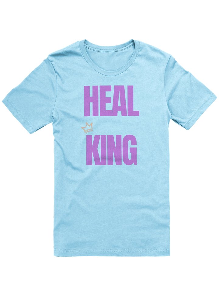 HEAL KING PURPLE RETRO EDITION TEE (UNISEX) product image (13)