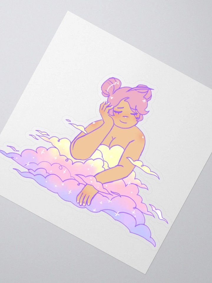 head in the clouds sticker product image (2)