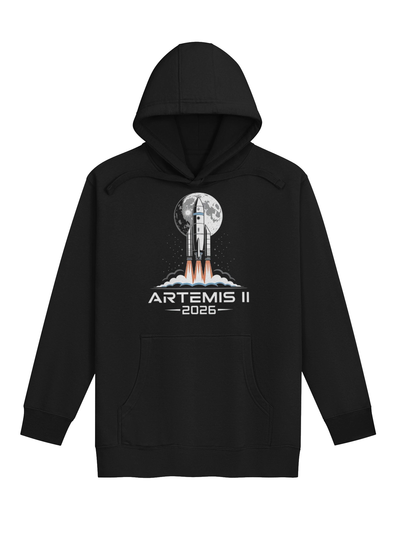 Artemis II Launch to The Moon Space Mission 2026 Hoodie product image (1)