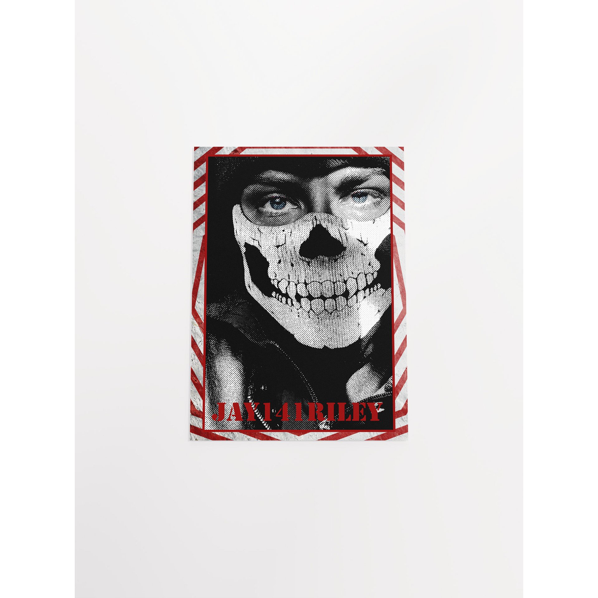 Halftone Jay Poster product image (21)