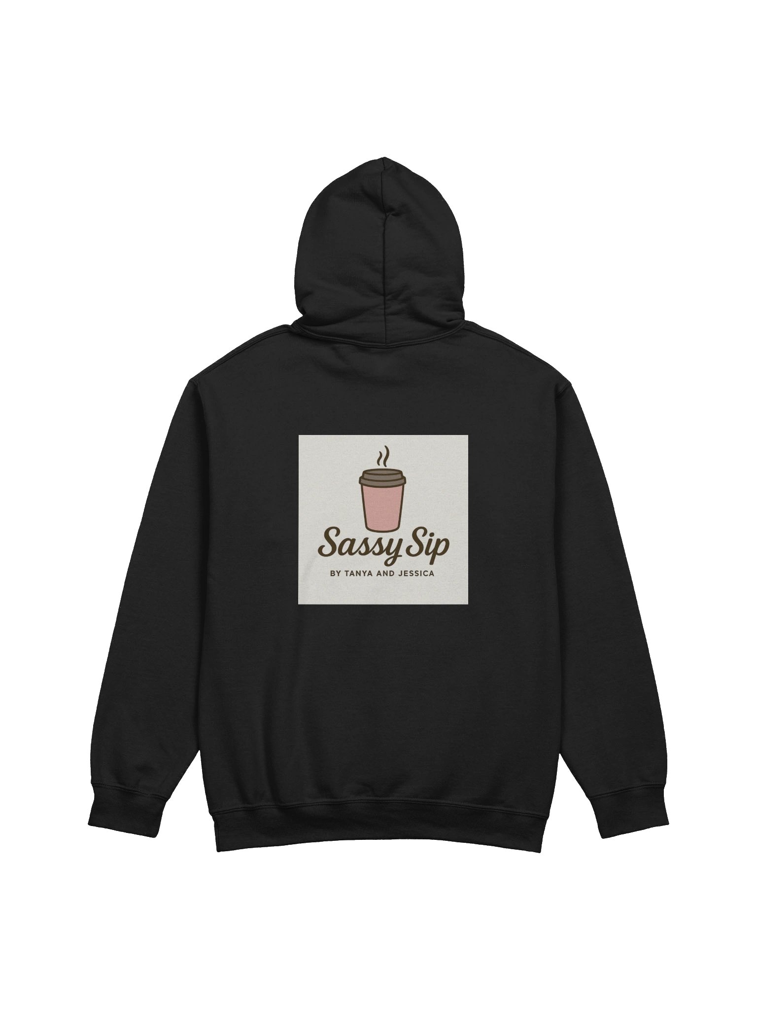 Sassy Sip Pink Coffee Cup Hoodie product image (7)