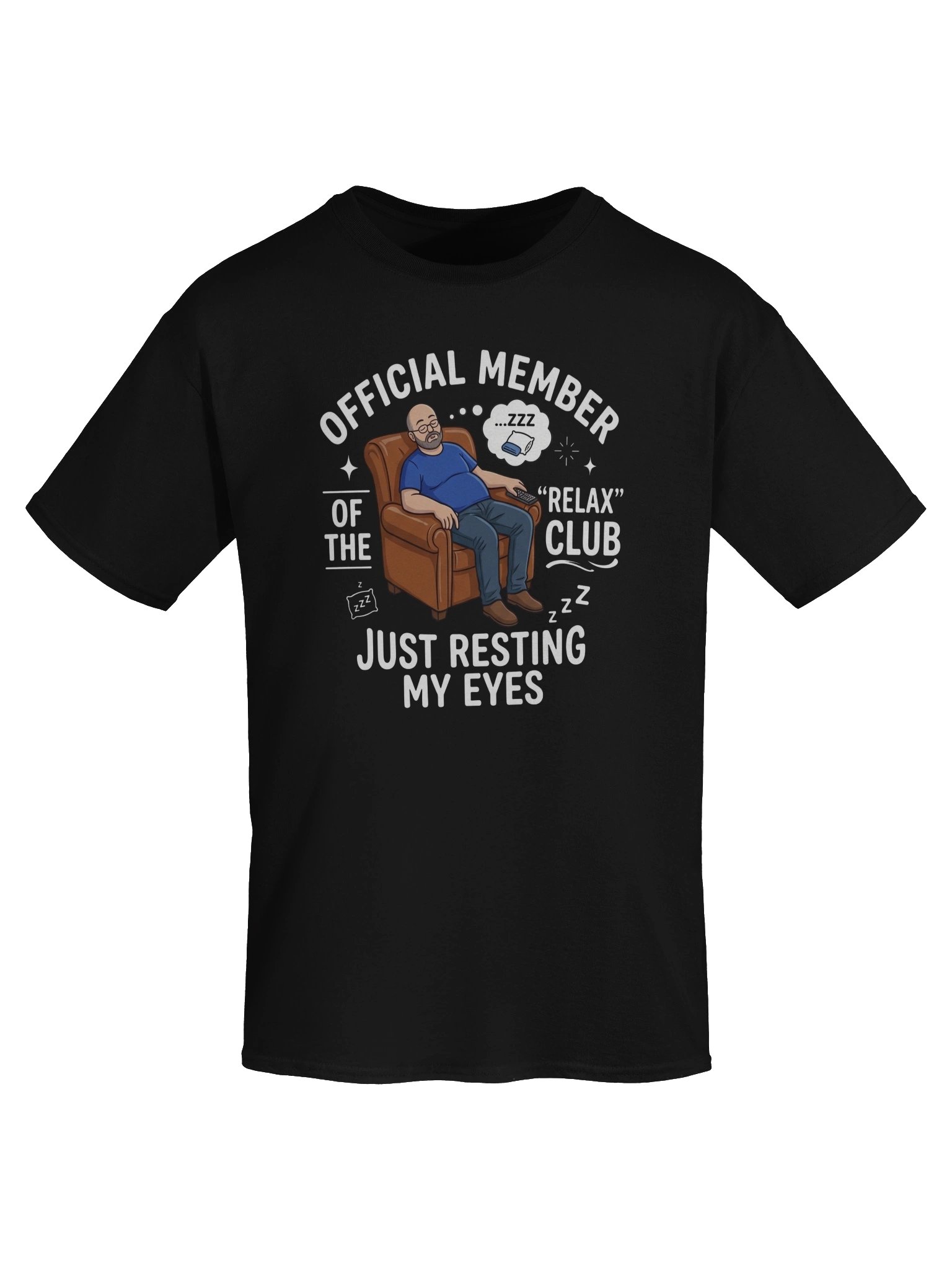 Official Member of Club Just Resting My Eyes Father's Day Tshirt product image (4)
