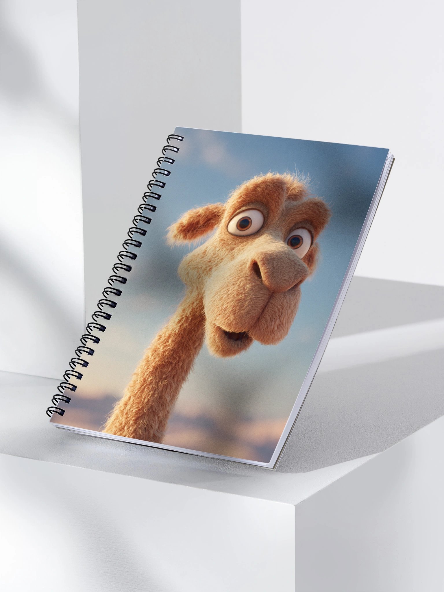 Whimsical Camel Adventures Spiral Notebook product image (3)