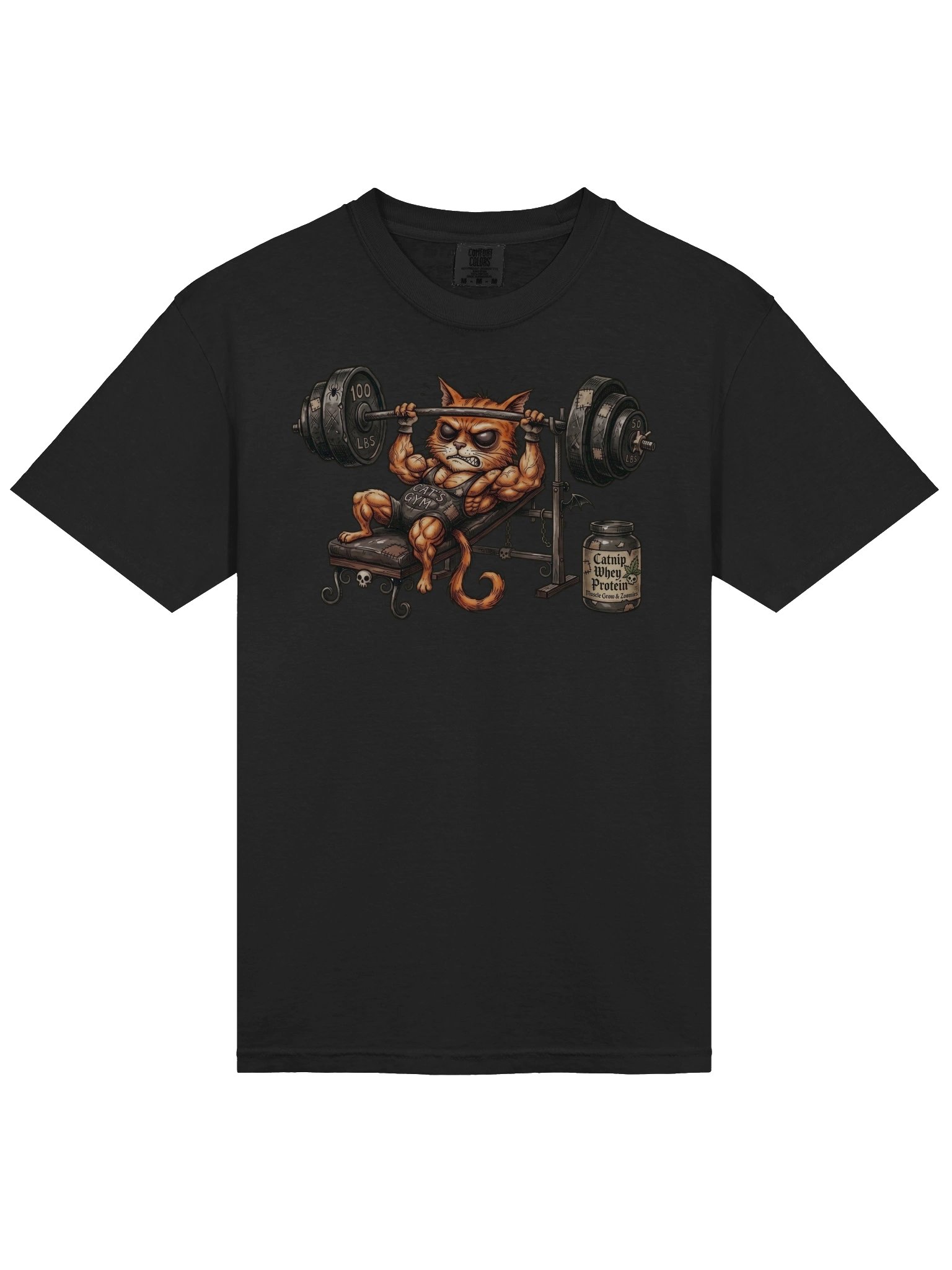 Gym Bench Press T-shirt product image (16)