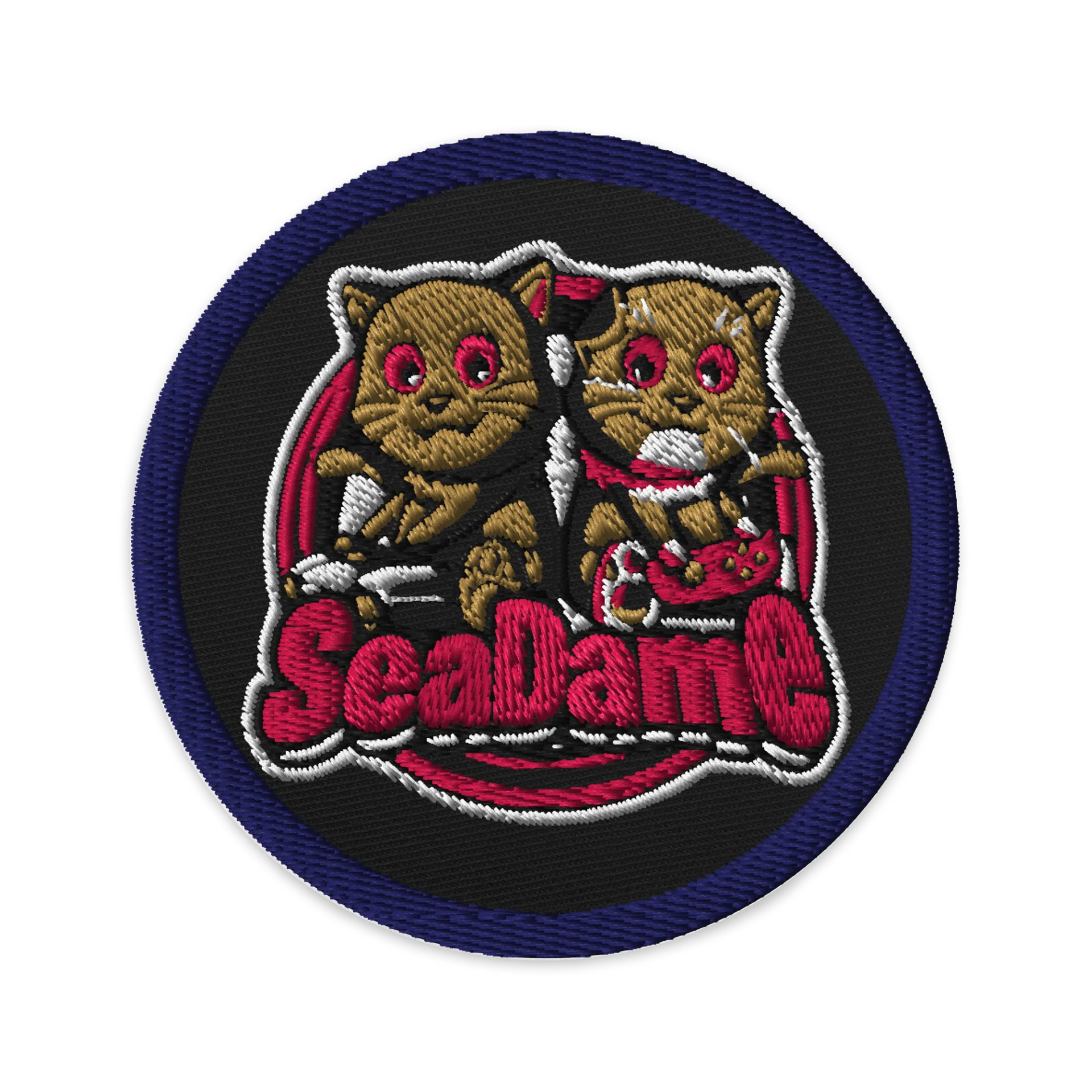 SeaDame - Cat Logo Patch product image (1)