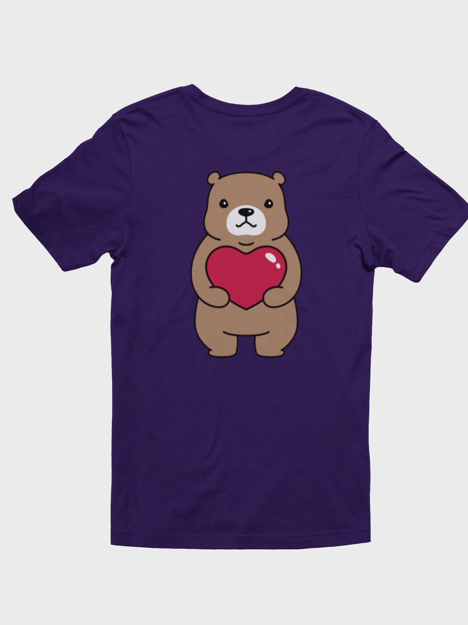 bear holding a heart T-shirt 👕 product image (3)