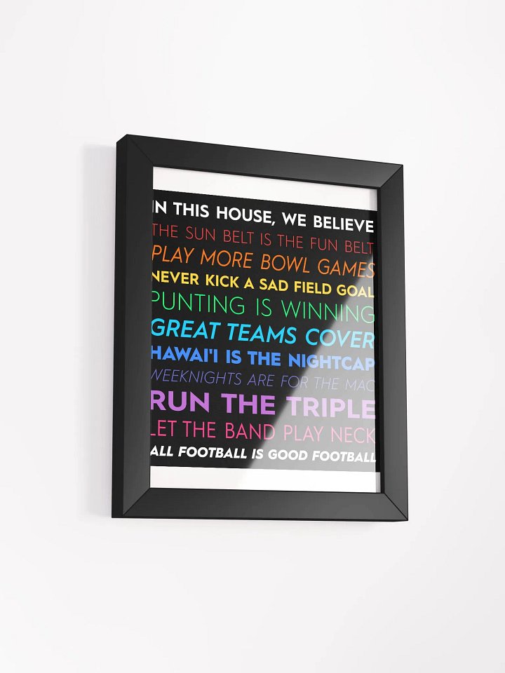 In This House Poster, Framed (7 Sizes) product image (14)