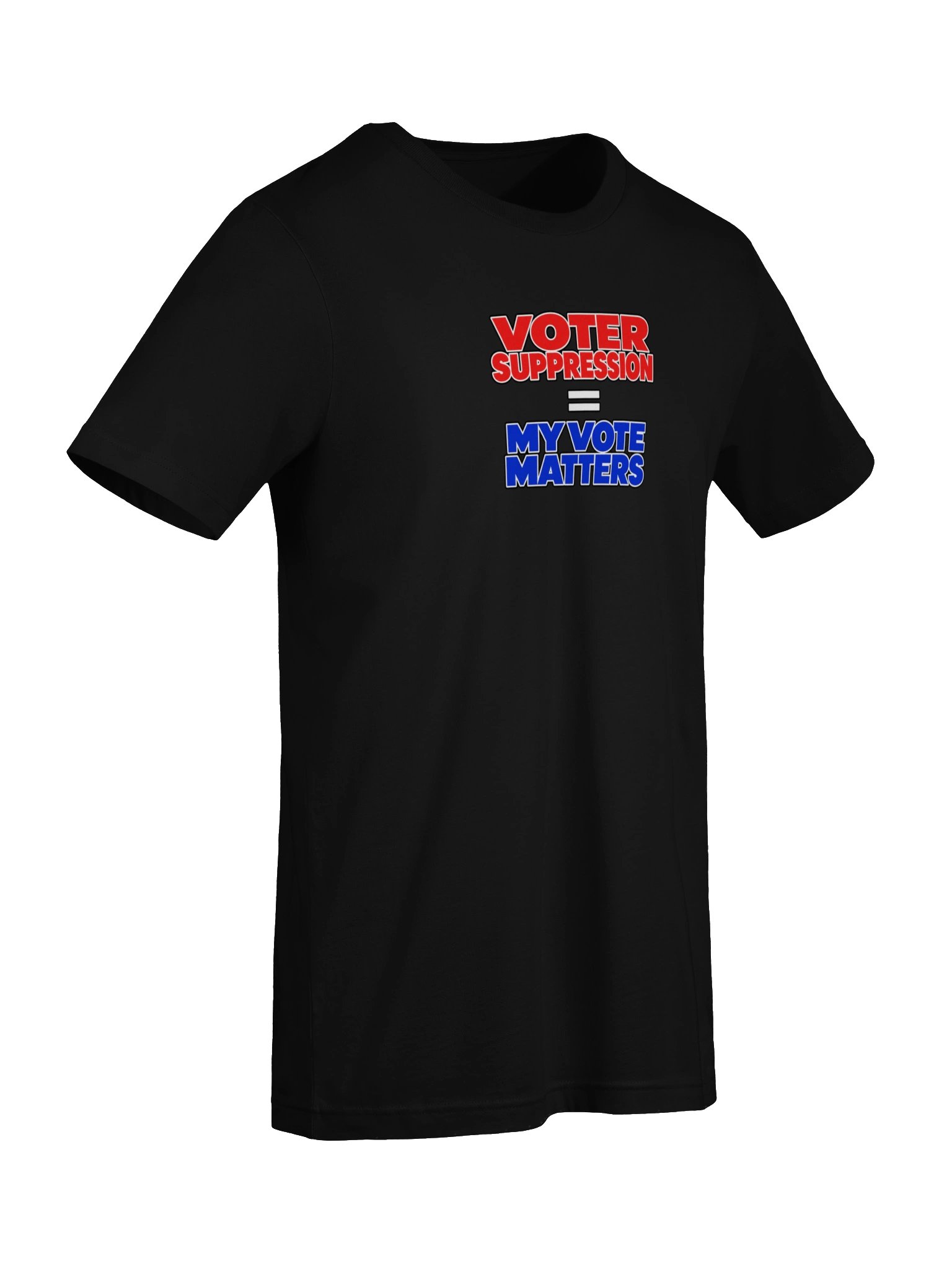 Voter Suppression Tee - Black product image (7)