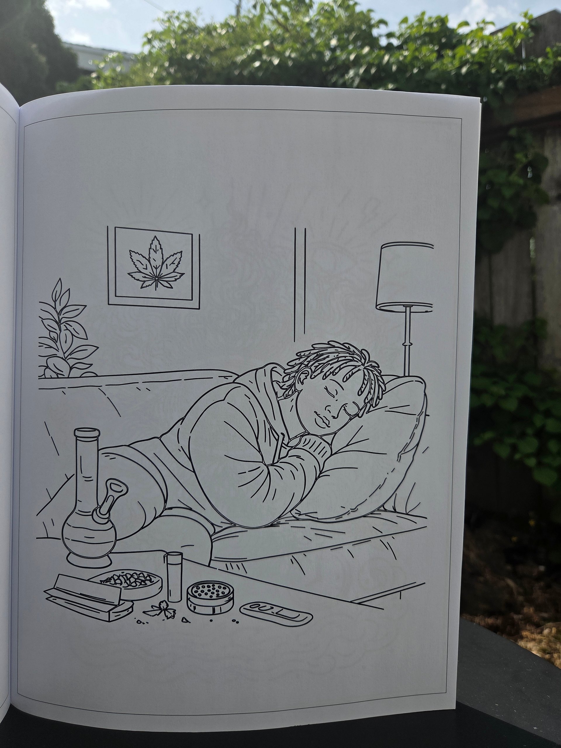 High Life Style: Portraits – Everyday Moments (An Adult Coloring Book) - PHYSICAL product image (6)