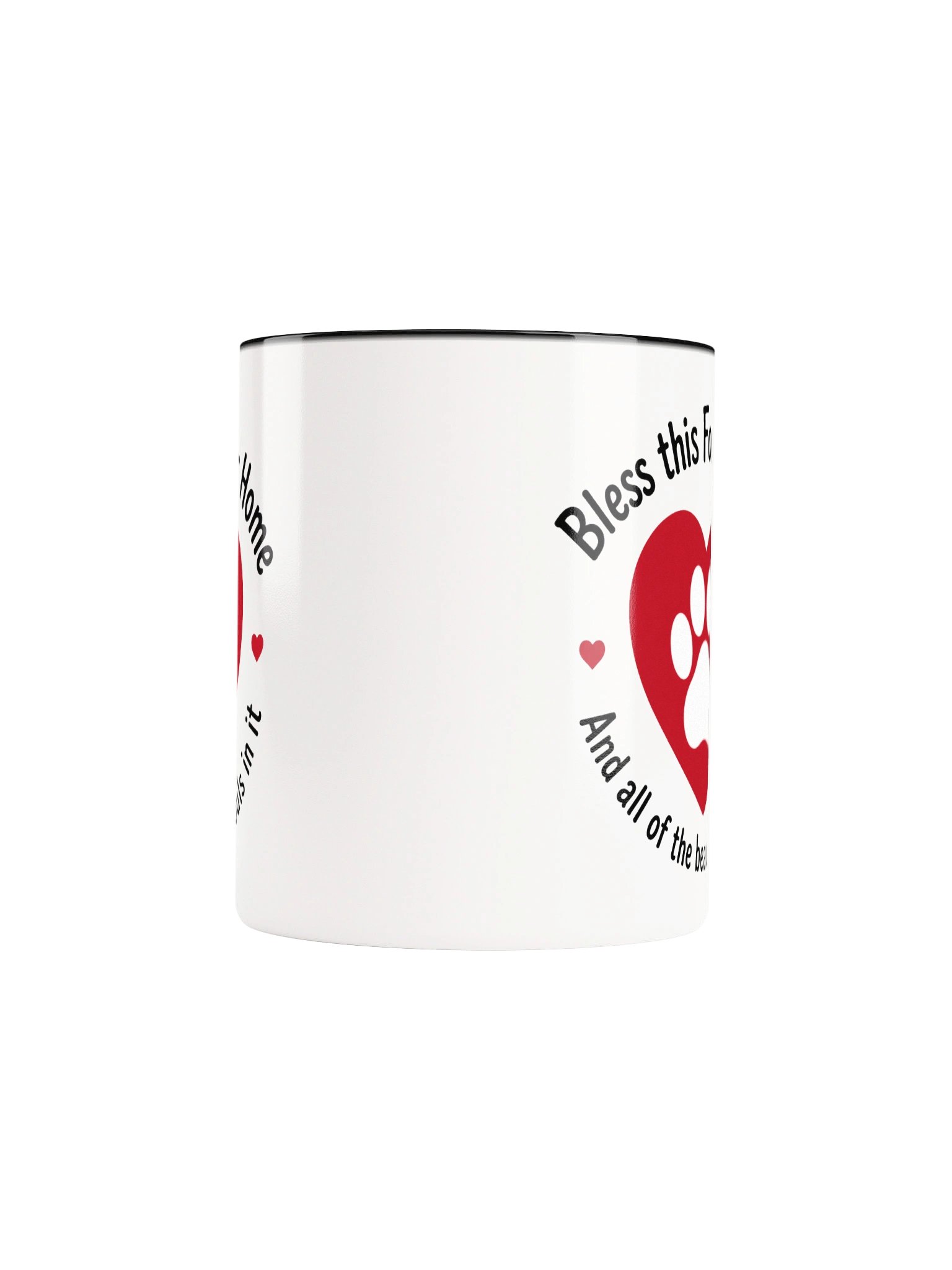 Bless This Forever Home Paw Print Mug product image (5)