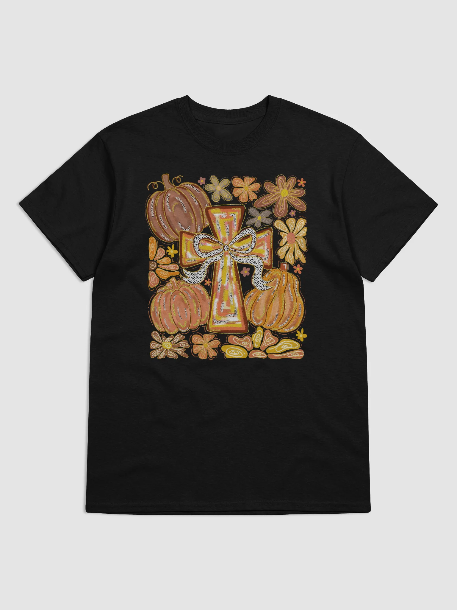 Pumpkin Cross T-Shirt product image (51)