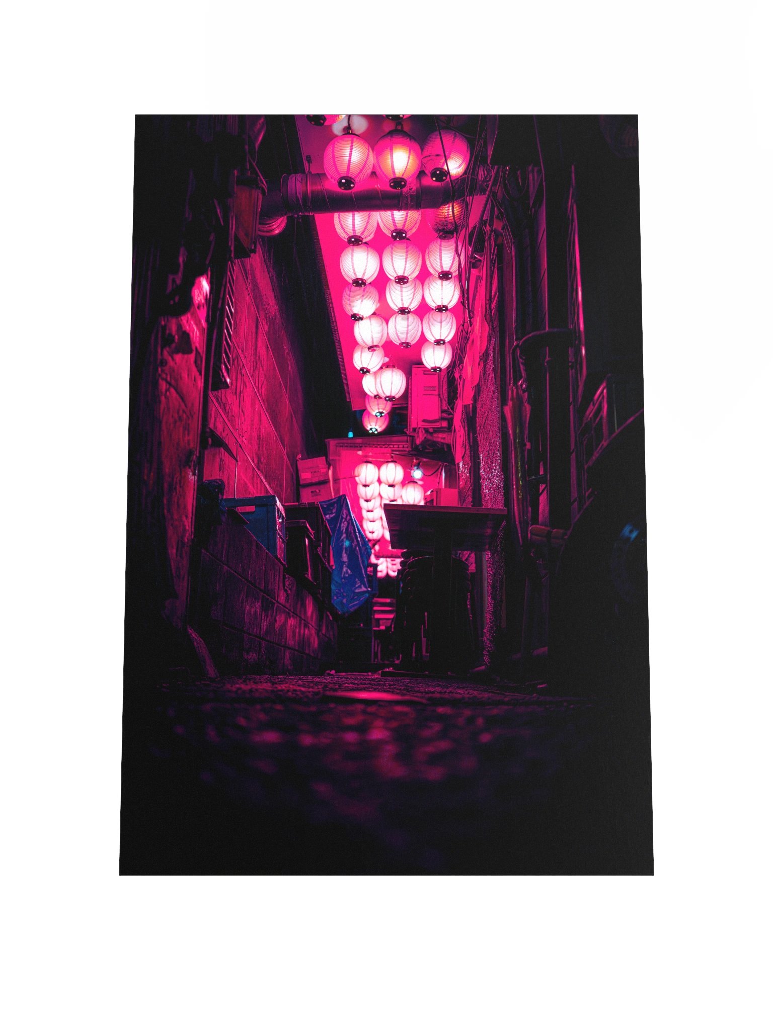 Lantern Alleyway Dreams Poster product image (1)