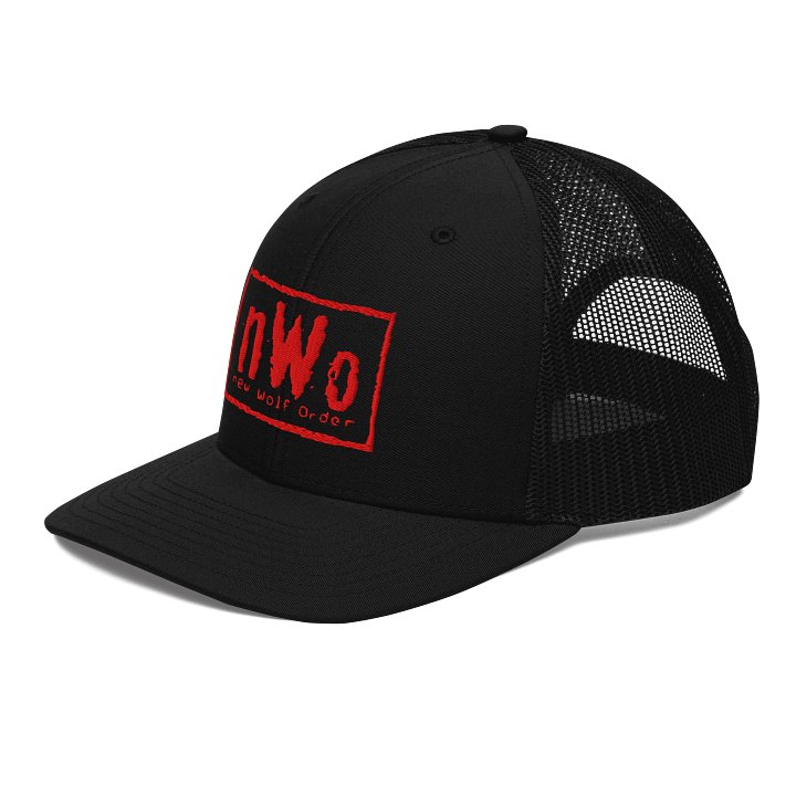 nWo Distressed Trucker Hat product image (2)