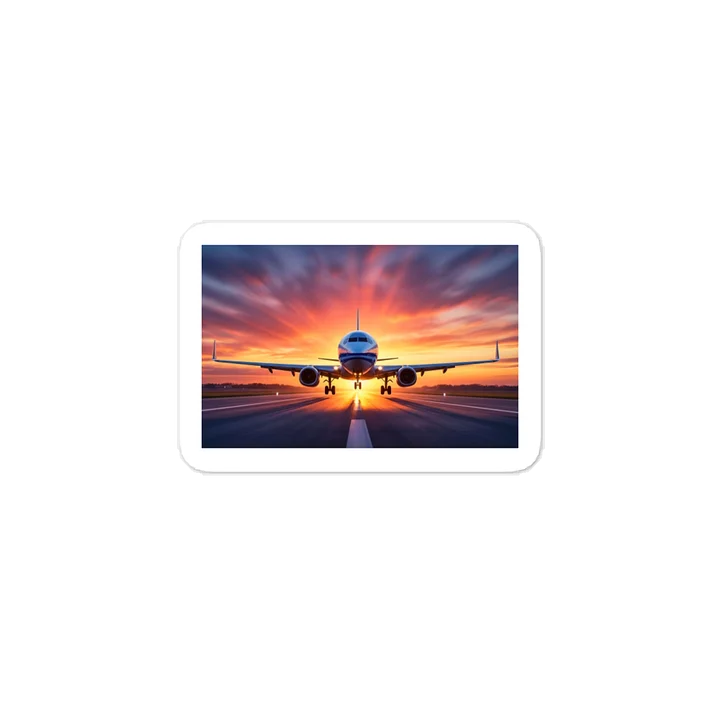 Full Throttle At Sunrise Sticker product image (2)