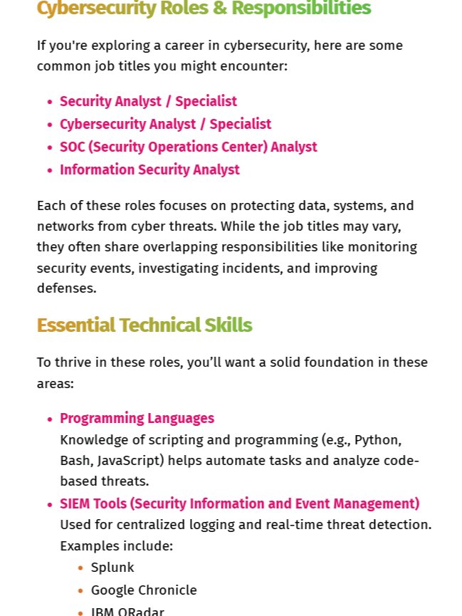 Google Cyber Security Professional Certificate Study Notes (Unofficial) product image (2)