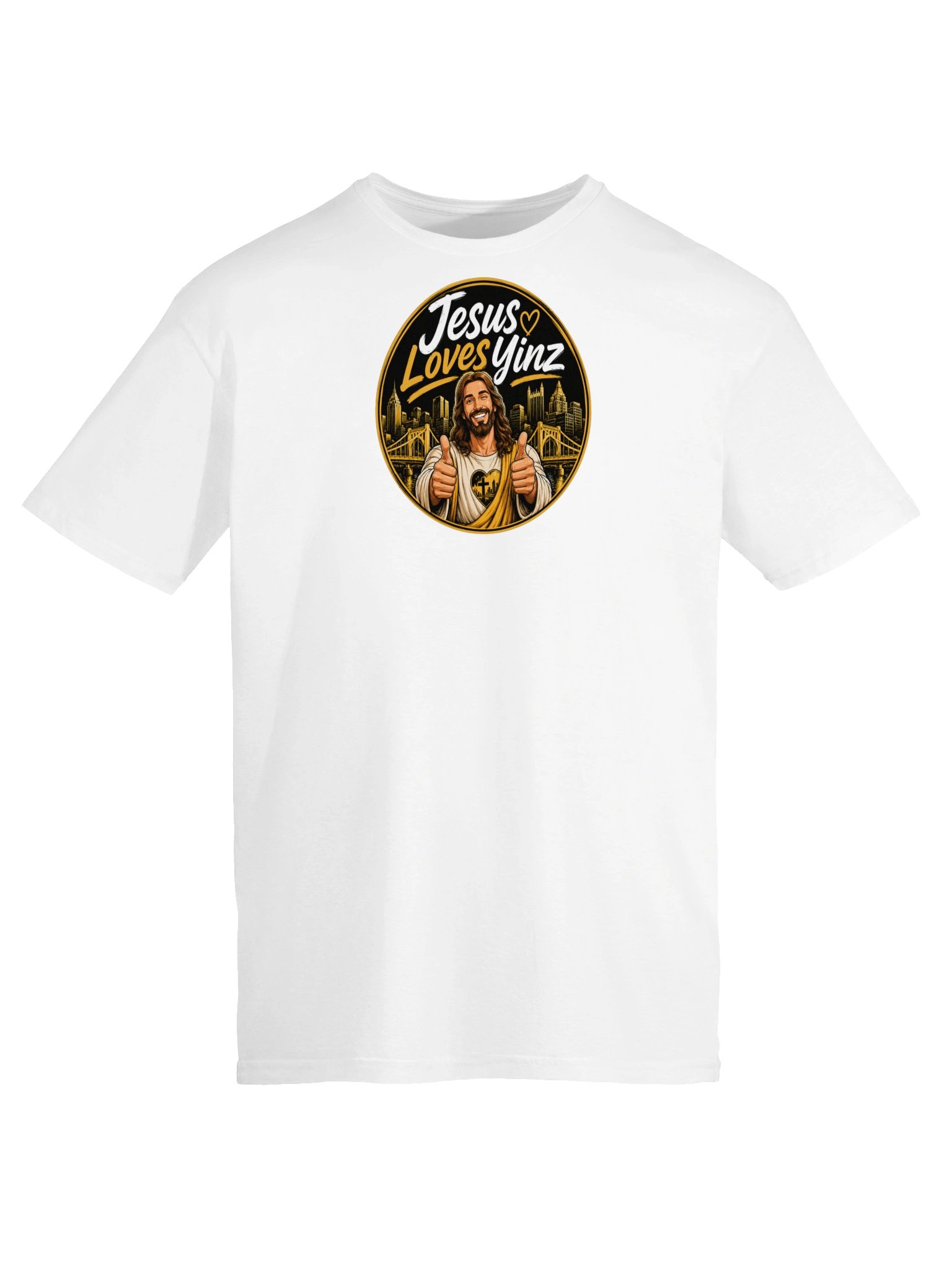Jesus Loves Yinz Soft Unisex T product image (5)