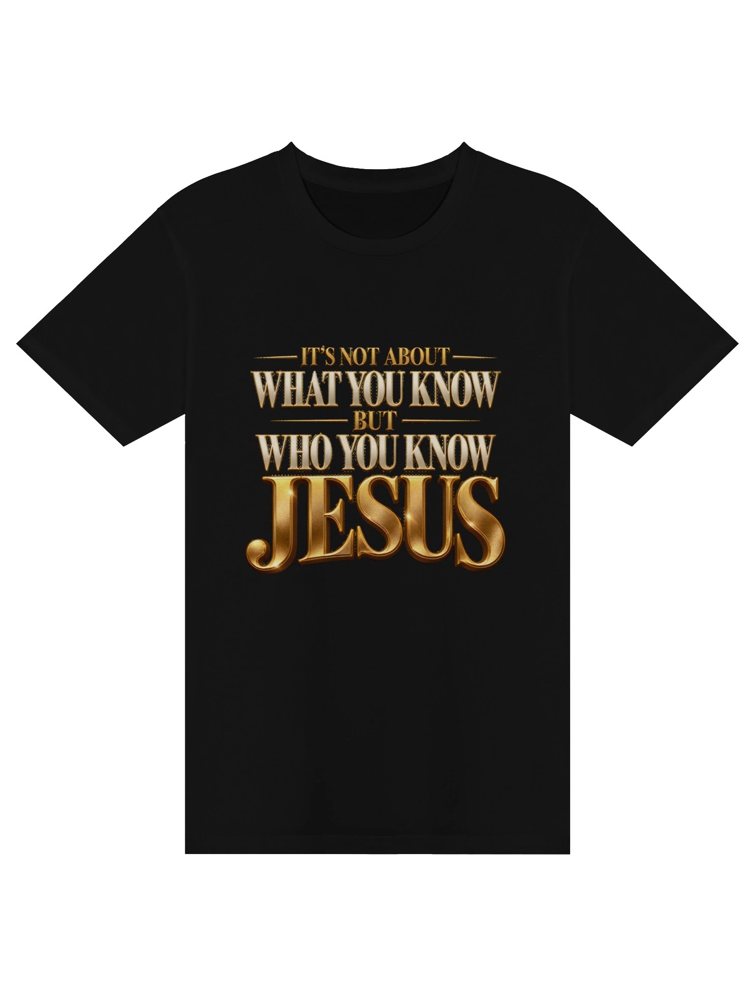 Who You Know: JESUS Premium T-Shirt product image (1)