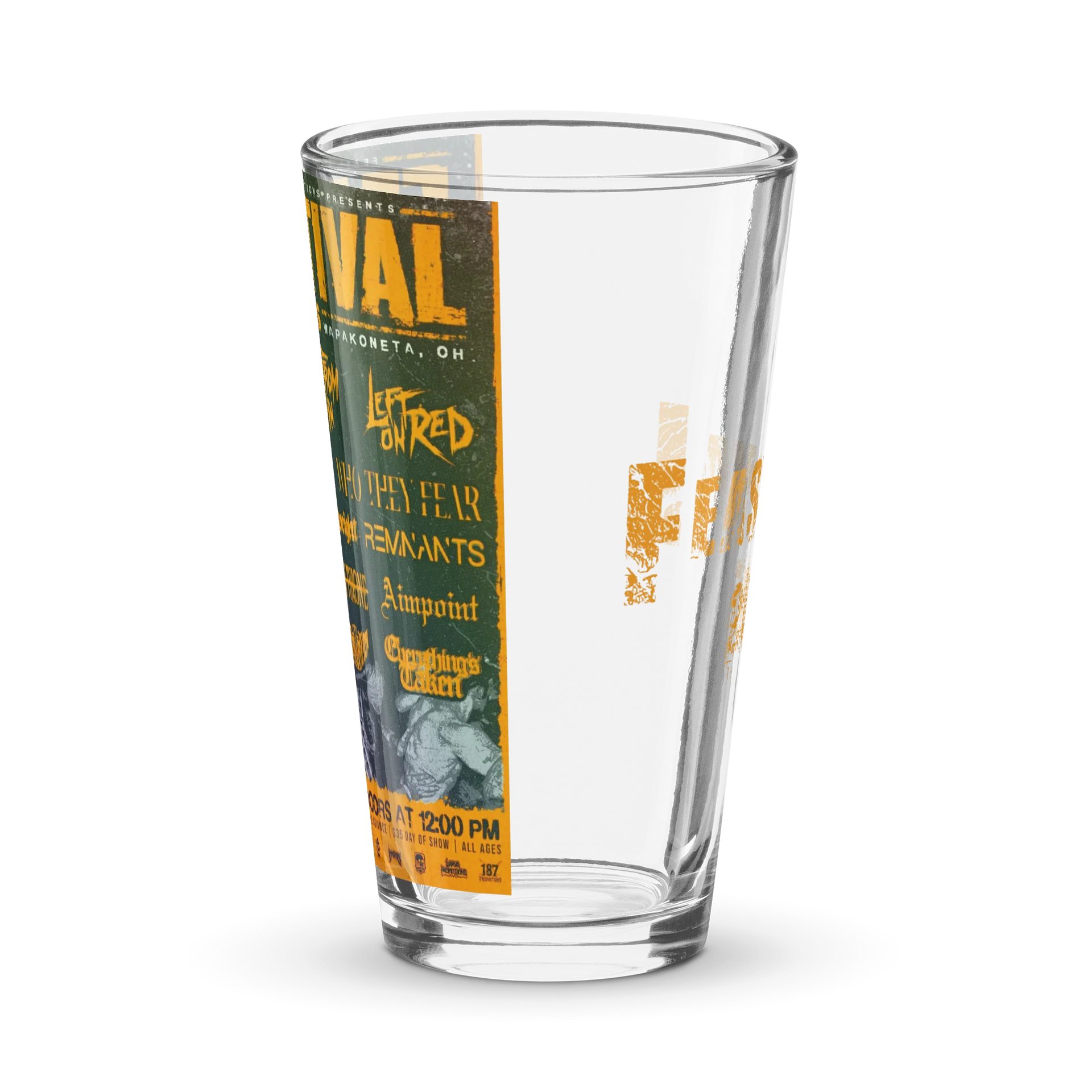 Feastival 2026 Pint Glass product image (1)