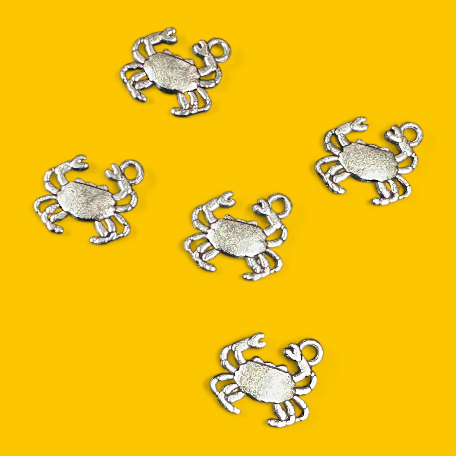 Crab Silver Whinny Winners Braid and Bridle Charms for Horses | Little Shop of Ponies product image (1)
