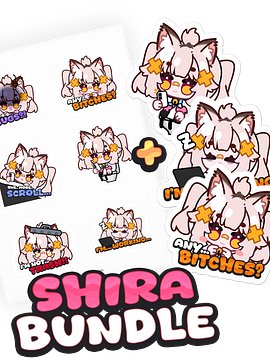 Shira Sticker & Decal Bundle