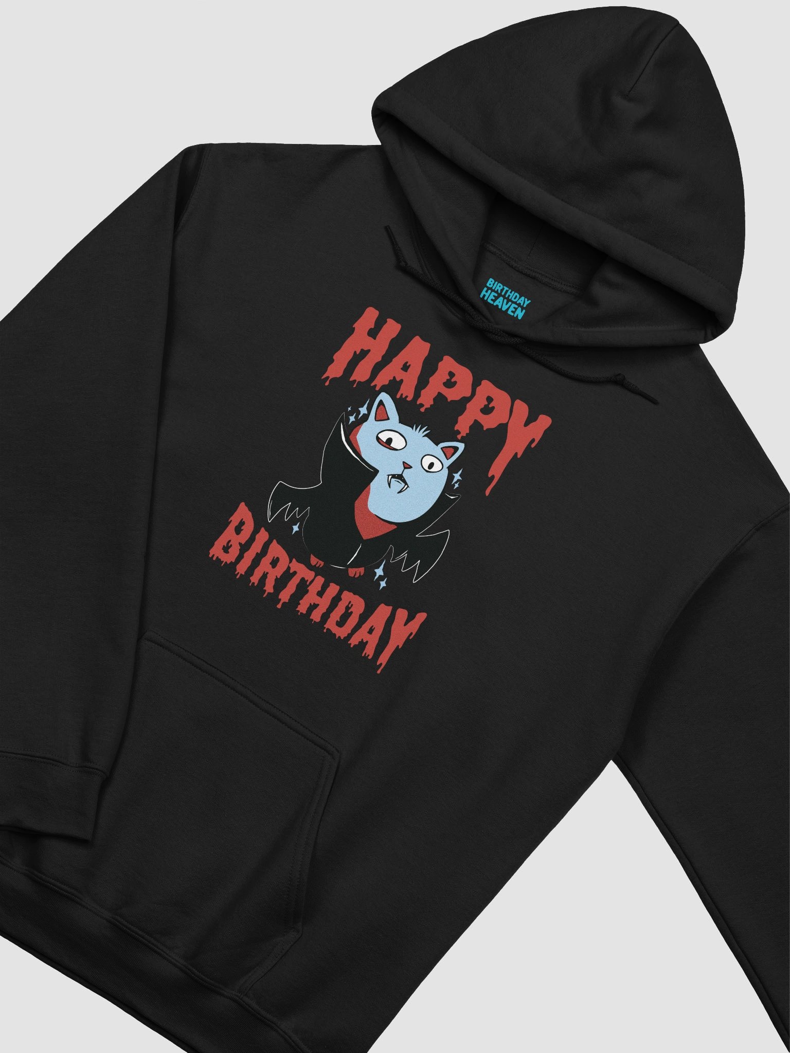 Happy Birthday (Vampire Cat) Hoodie product image (3)
