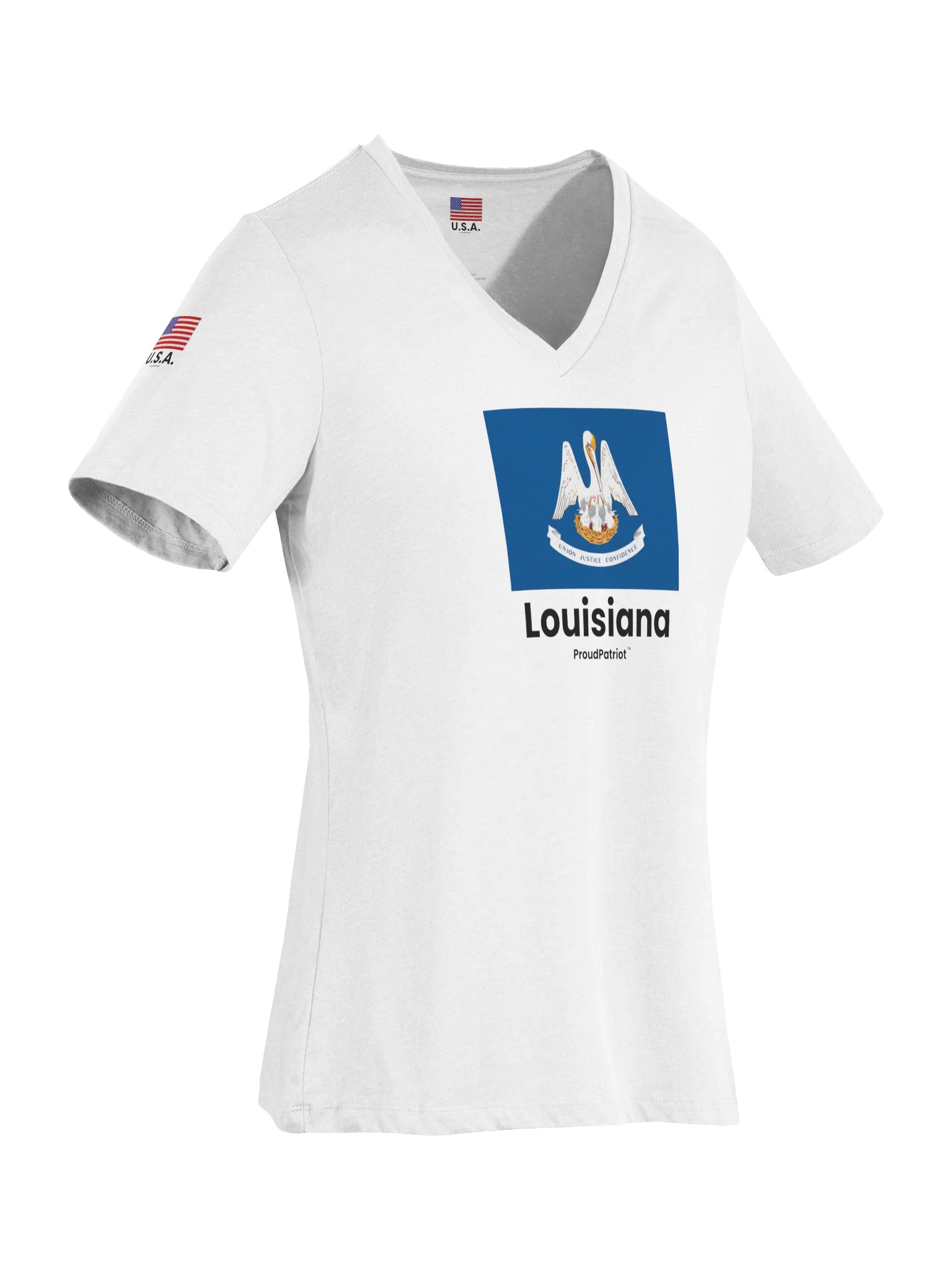 Louisiana Women's Relaxed V-Neck T-Shirt product image (2)