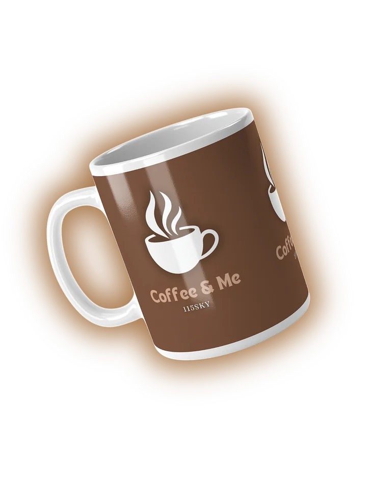 Coffee & Me White Glossy Mug product image (1)