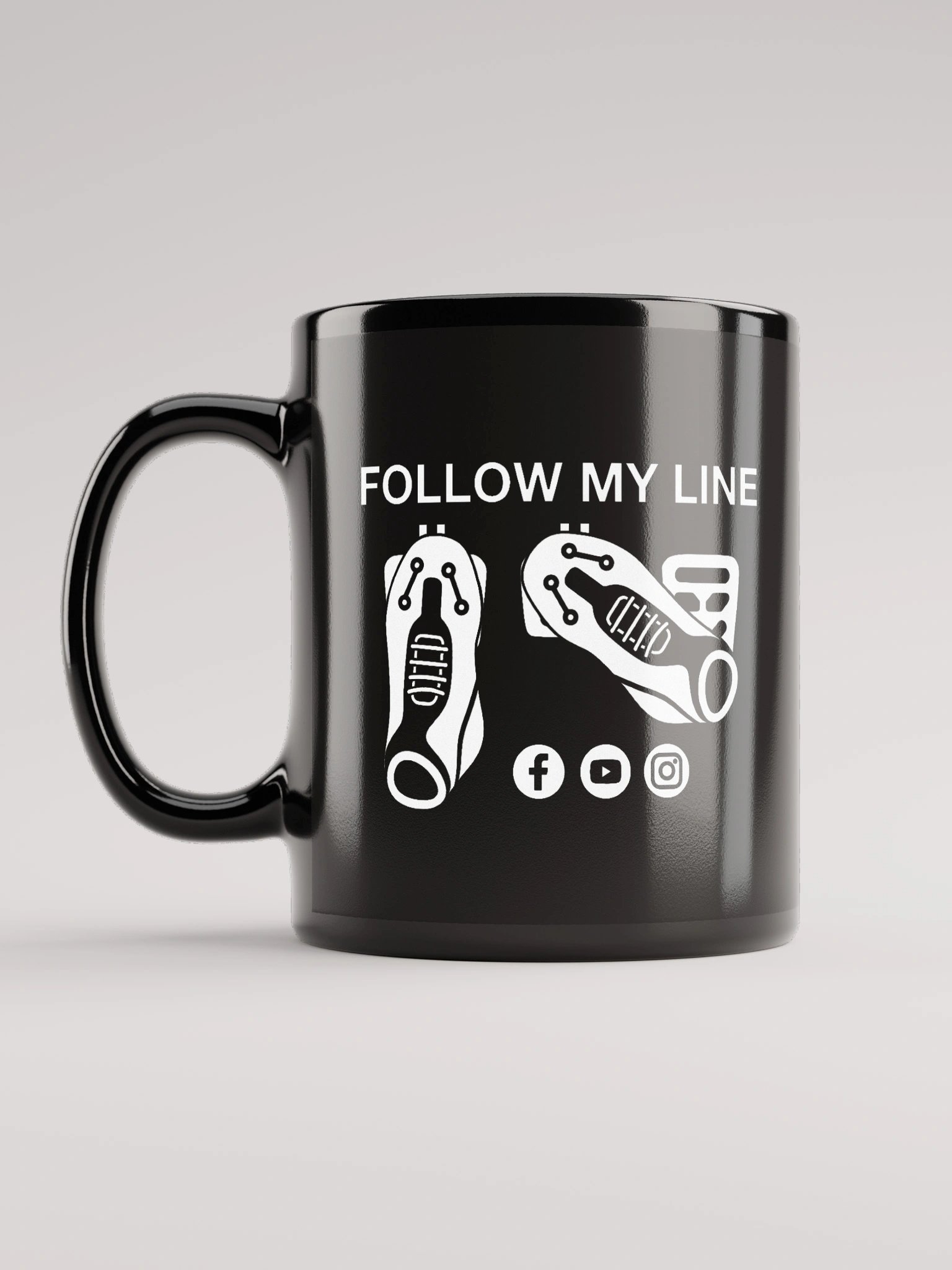 Follow My Line Logo Mug product image (1)