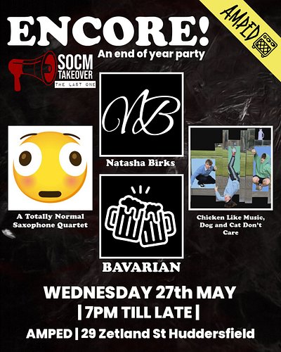 Not long now till our ENCORE event. We really couldn't keep the bands quite any longer. Join us for a wonderful evening opene...