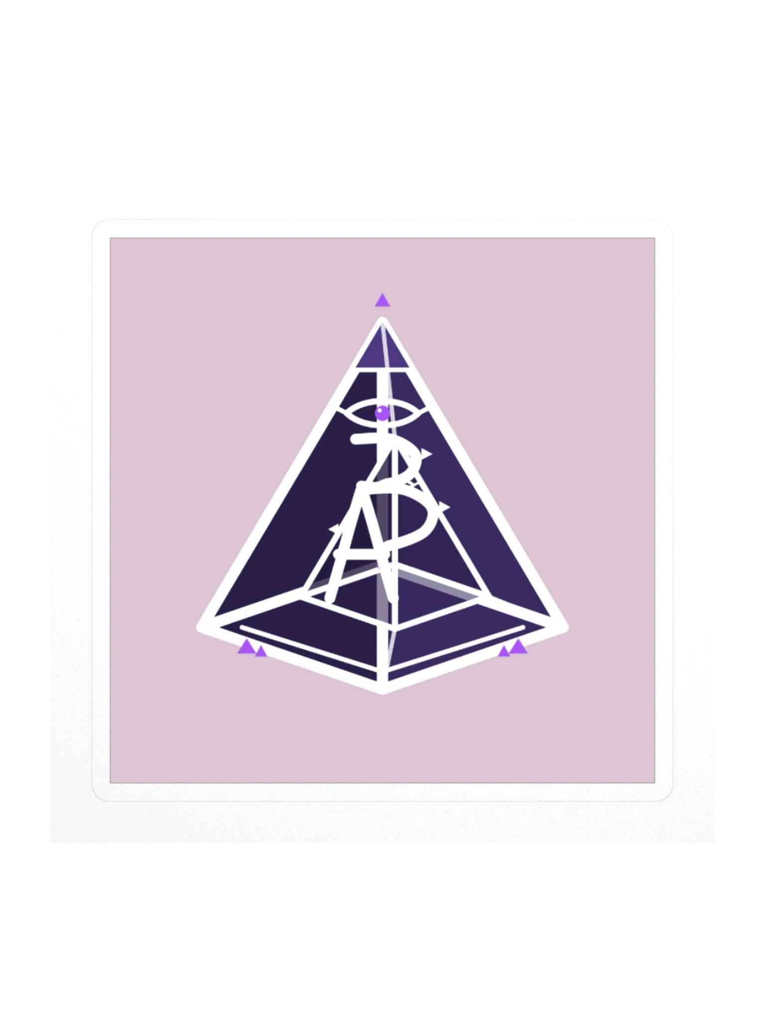 AP-3 Tesseract — Block Sticker product image (1)