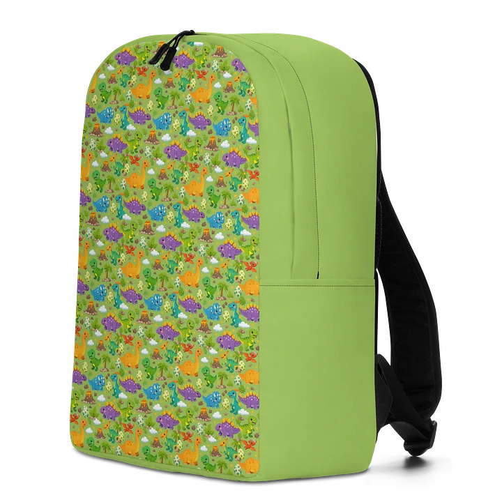 Playful Dino Pattern Backpack product image (2)
