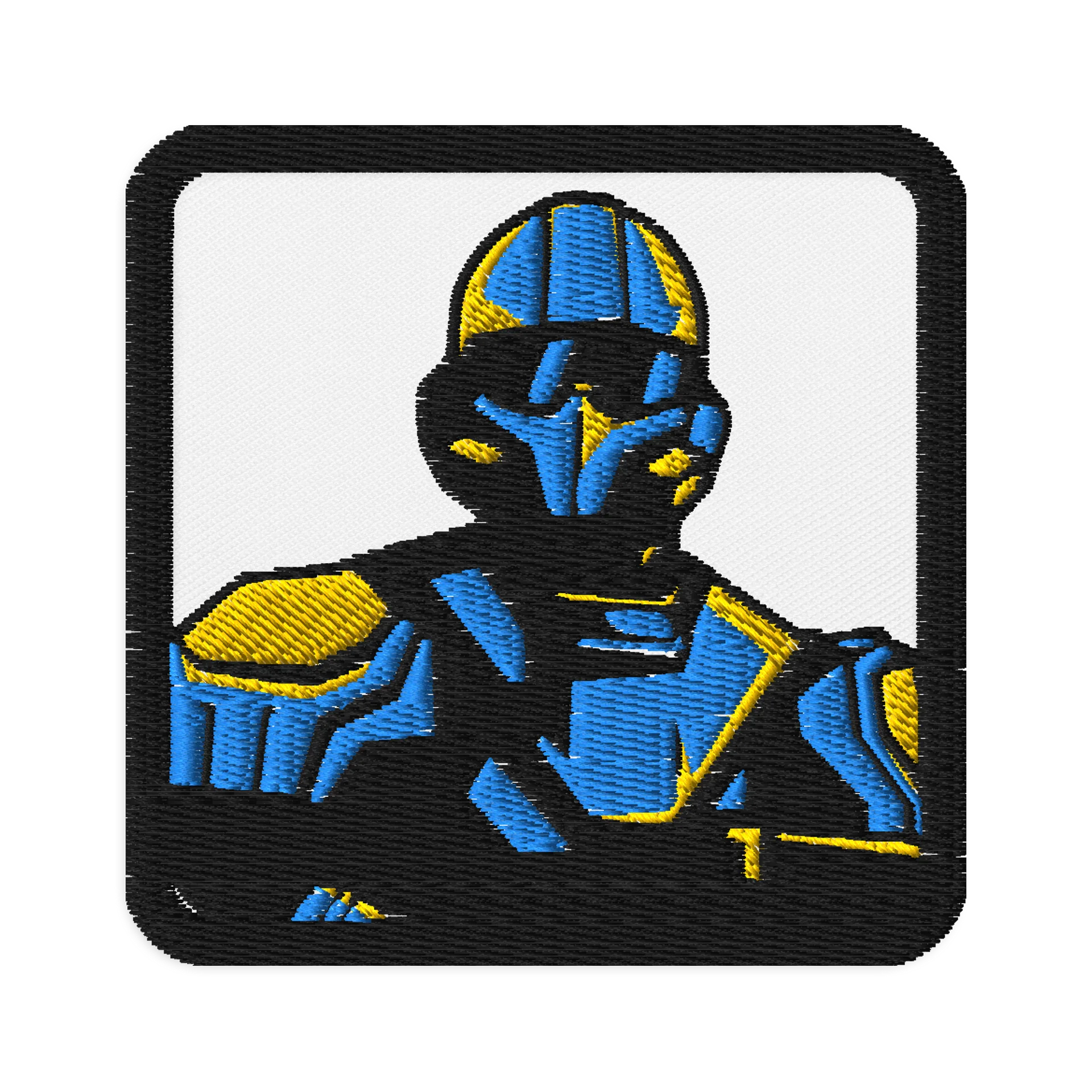 Helldiver Bust Patch [Square] product image (1)