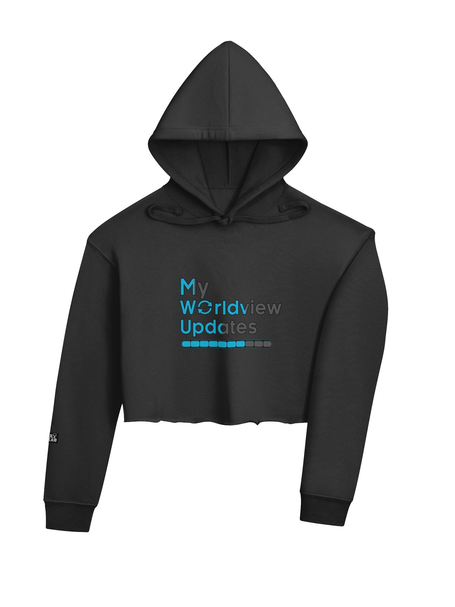 My Worldview Updates - Fleece Crop Hoodie product image (4)