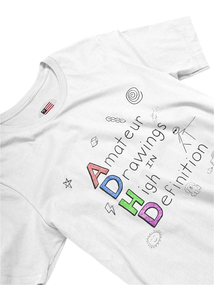 ADHD Avatar Graphic Tee product image (2)
