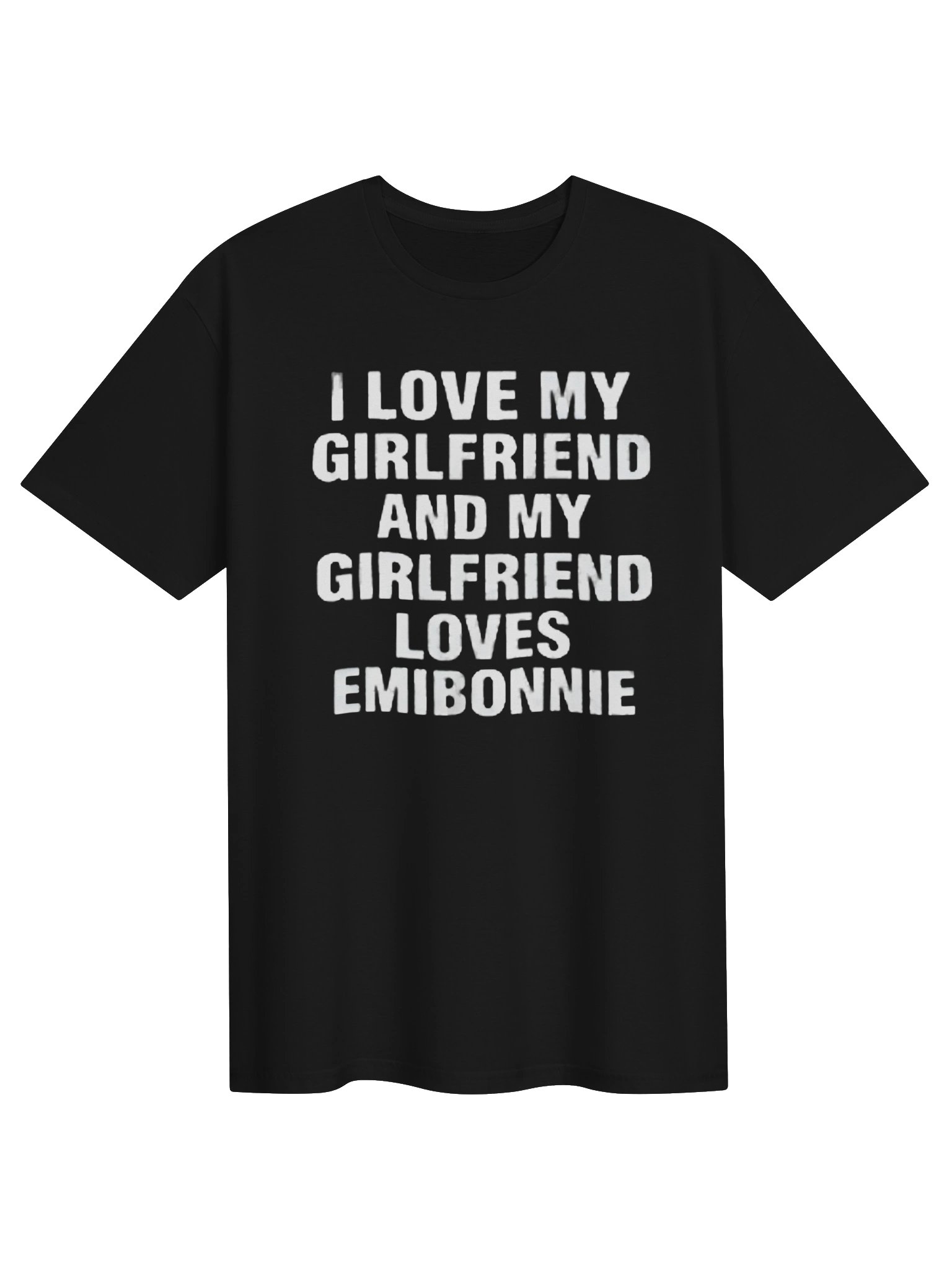 I Love My Girlfriend And My Girlfriend Loves Emibonnie Shirt product image (1)