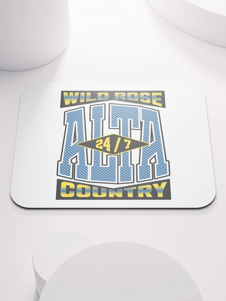 Alta Alberta Wild Rose Country 24/7 Mouse Pad product image (2)