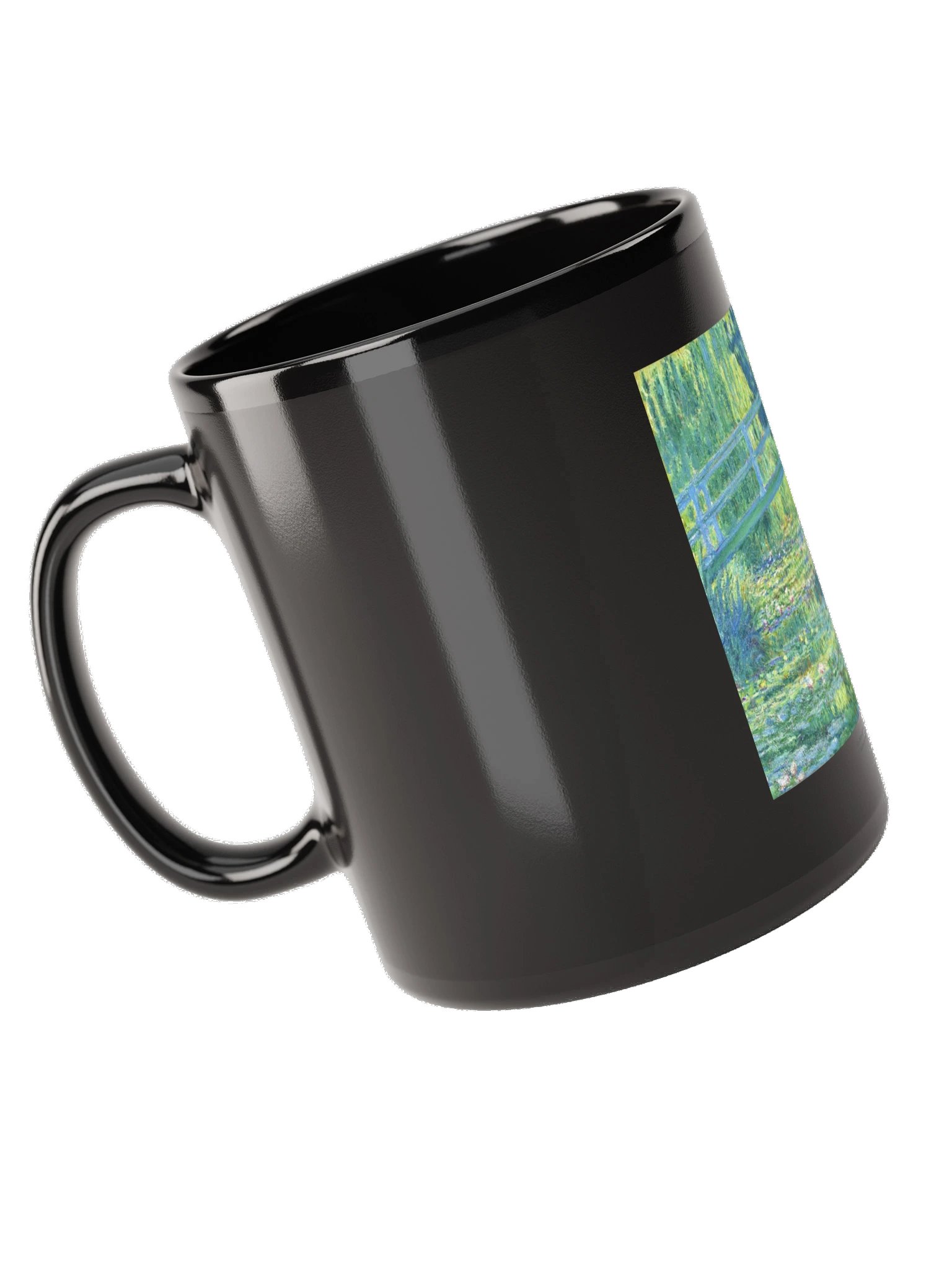 The Water-Lily Pond — Black Mug product image (5)