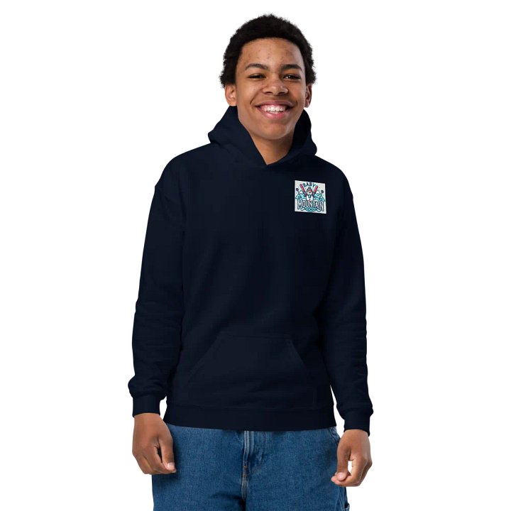 Snowman Slope Youth Hoodie - Original NO Location product image (4)