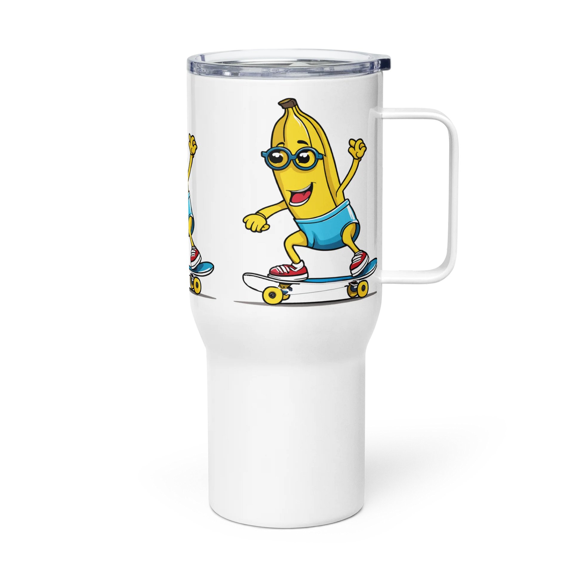 Skateboarding Banana Crew Travel Mug product image (4)