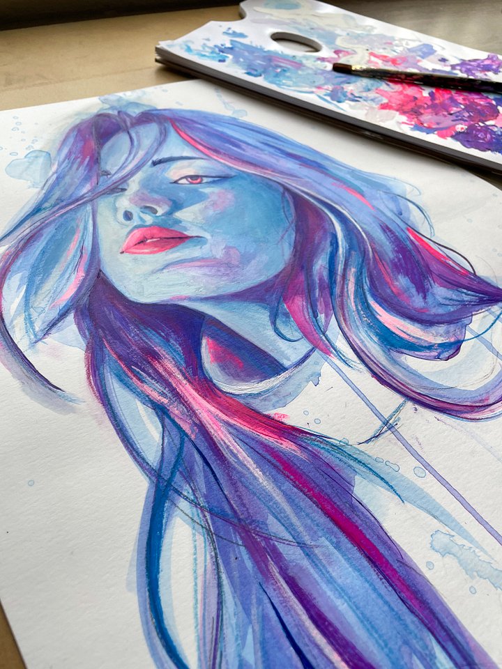 Cotton Candy Dream - Original Painting product image (2)