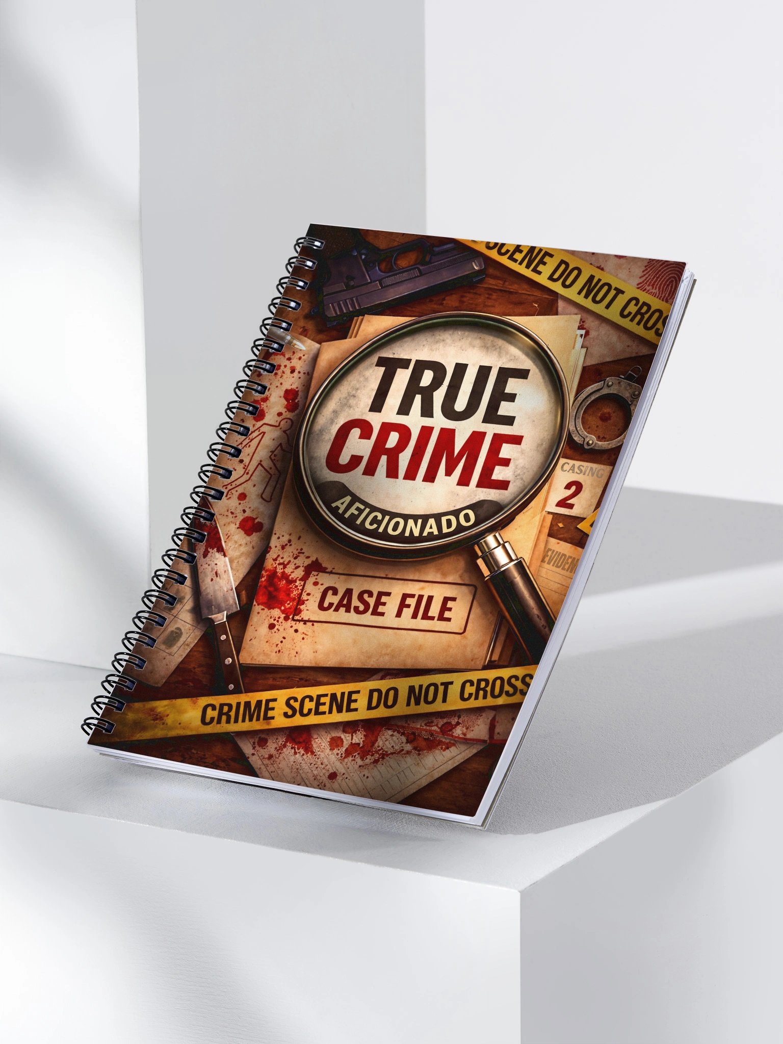 True Crime Aficionado Case File Notebook product image (7)