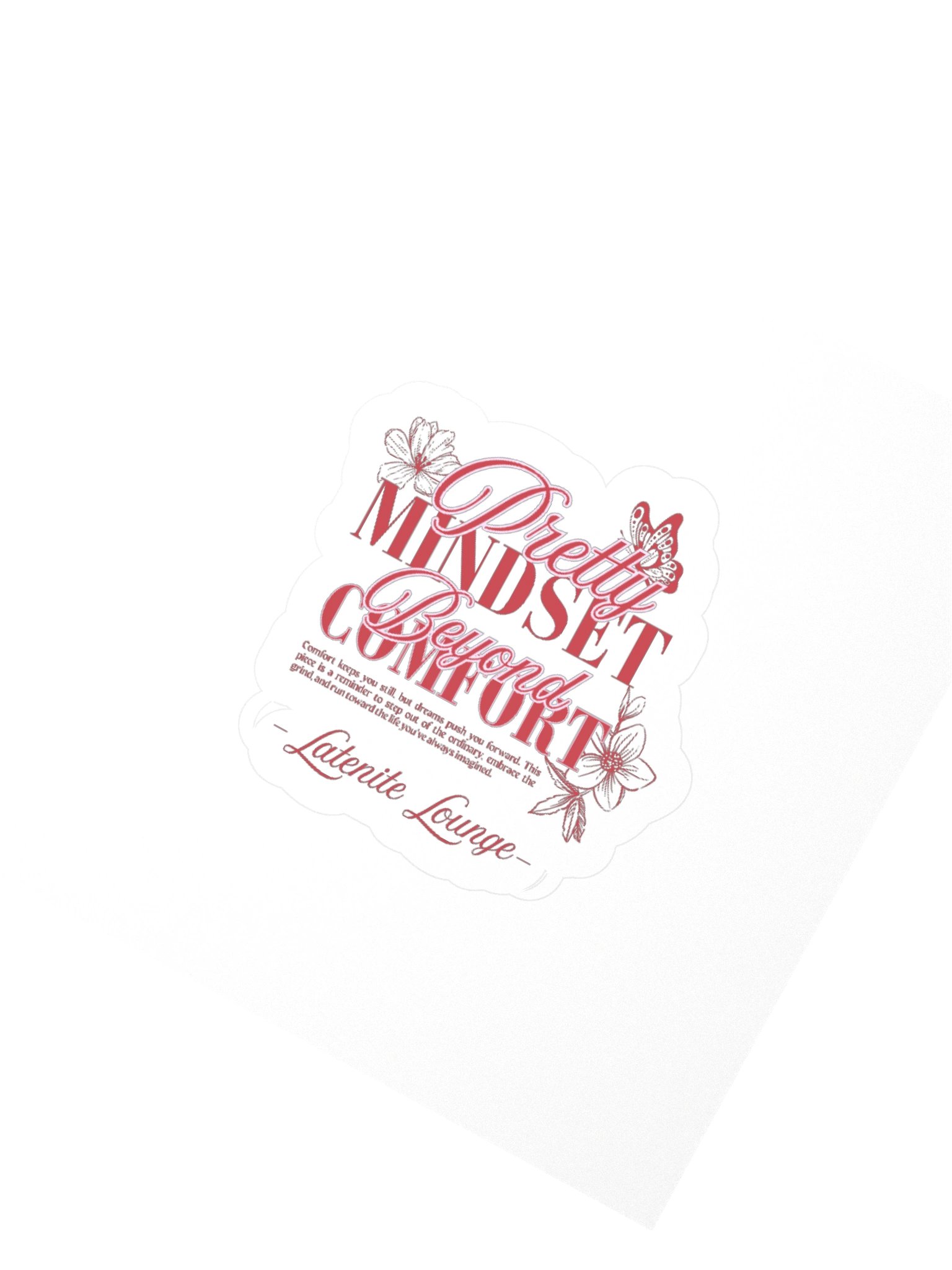 Pretty Mindset Sticker product image (4)