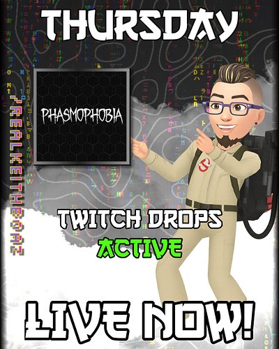 Streaming Phasmophobia today — EMF readers ready, sanity questionable, vibes immaculate.
Pull up and join the haunt ⚡👻

🟩 htt...